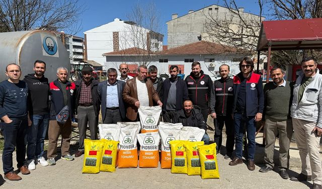 Kastamonu'nun ilçesinde çiftçilere yüzde 50 hibeli tohum desteği!