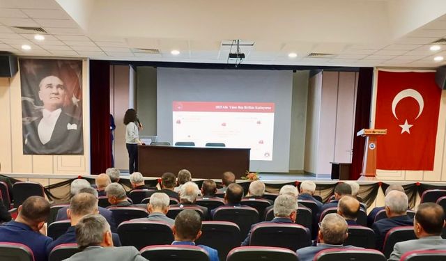 Kastamonu'nun ilçesinde muhtarlara sunum yapıldı