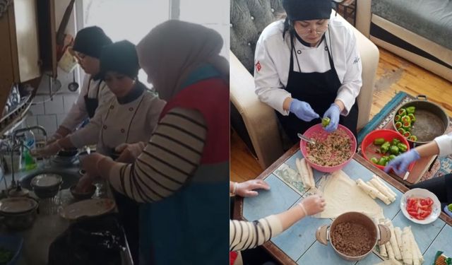 Taşköprü’de Meslek Lisesi Öğrencilerinden Örnek Dayanışma