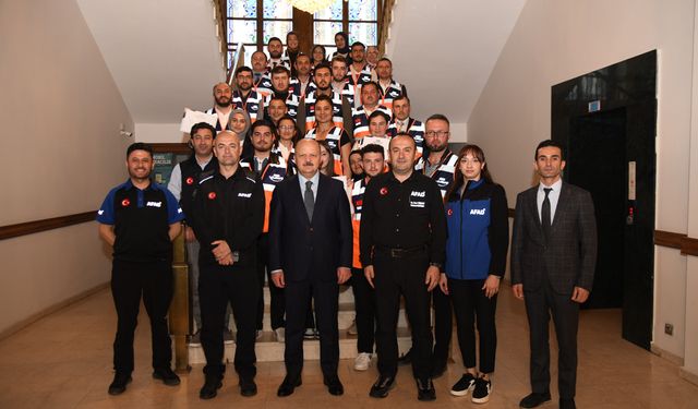 AFAD gönüllülerine Kastamonu'da kimlik kartları verildi