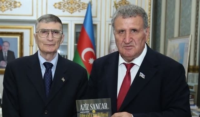 Aziz Sancar’a Ali Şir Nevai Uluslararası Ödülü! Azerbaycan’dan Tebrik Mesajı Geldi