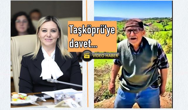 Taşköprülü Fikri dededen Kastamonu Milletvekili Ekmeçi’ye Hıdırellez daveti!