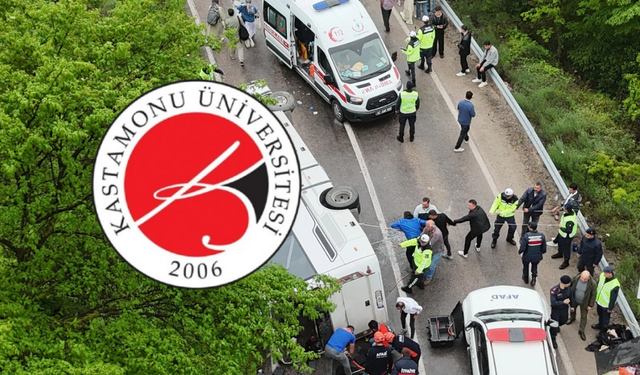 Kastamonu Üniversitesi'nden feci kazaya ilişkin resmi açıklama geldi!