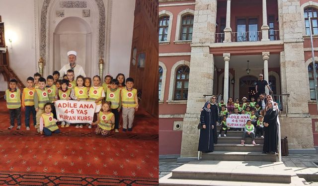 Küçük adımlar, büyük keşif: Minikler Taşköprü’nün tarihini öğrendi