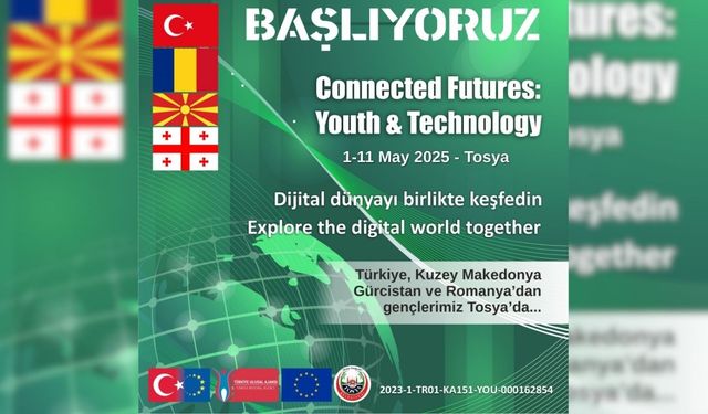 Tosya’da Uluslararası Buluşma: Gençler Erasmus Projesi İçin Bir Arada