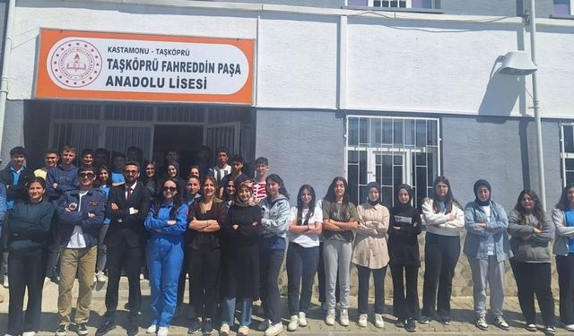 Türk Hava Kurumu’nun 100. Yılında Taşköprü’de Gençlere İlham Veren Ziyaret