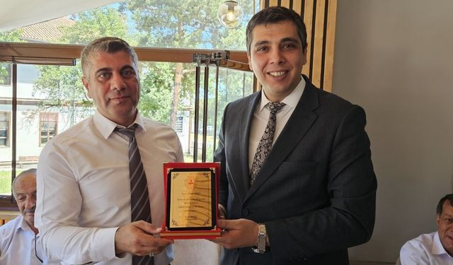 Daday’da Görev Değişimi: Müdüre Veda Programı Düzenlendi