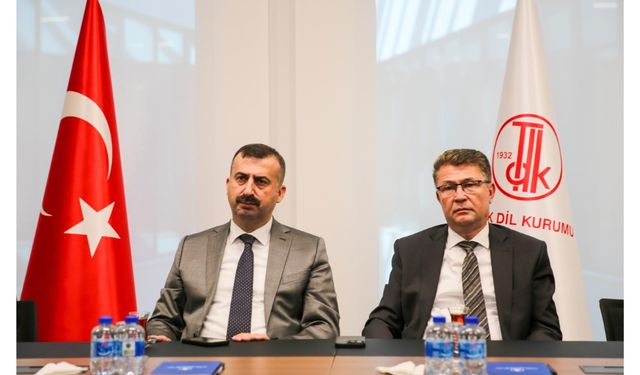 Kastamonu Üniversitesi'nin projesi Türk Dil Kurumu’nda tanıtıldı