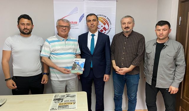 Kastamonu'da basınla güçlü işbirliği: Hamdi Nalbant’tan anlamlı ziyaret