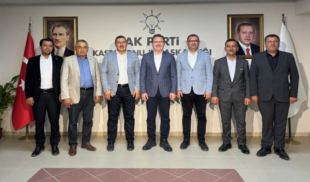 Taşköprü heyetinden AK Parti İl Başkanlığına ziyaret