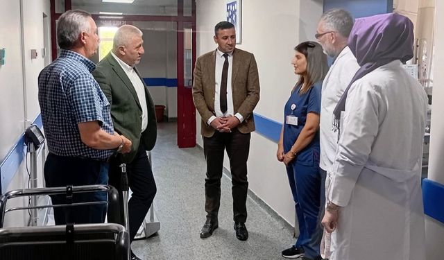 Kastamonu İl Sağlık Müdürü Yavuzyılmaz, ilçedeki sağlık kuruluşlarını denetledi