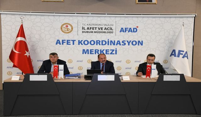 Kastamonu’da taşkınlara karşı kurumlar el ele