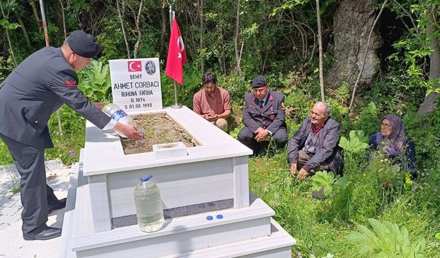 Kastamonu'nun ilçesinde şehadetinin yıl dönümünde dualarla anıldı