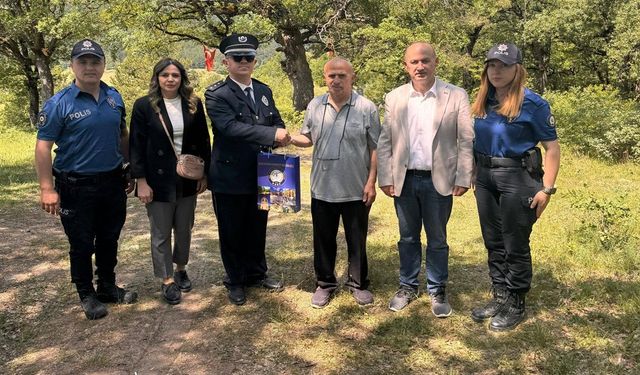 Kastamonu'da Babalar Günü'nde duygulandıran buluşma