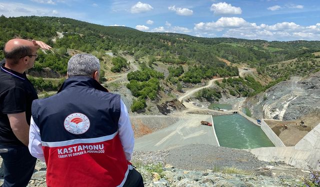Taşköprü'yü kalkındıracak projede geri sayım: Sular yükseliyor!