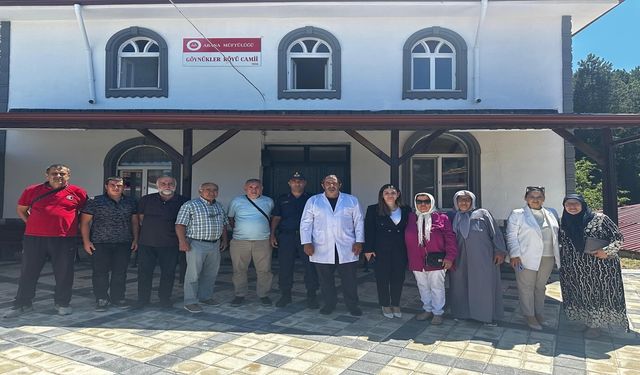 Abana Kaymakamı Hilal Buse Ünal, Göynükler Köyü’nde Aşure etkinliğine katıldı