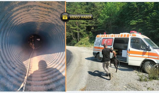 Kastamonu'da 8 metrelik rögarda can kurtarma operasyonu!