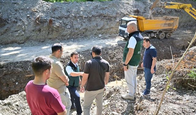 DSİ, Çatalzeytin’de taşkın kontrol ve altyapı çalışmalarını sahada inceledi