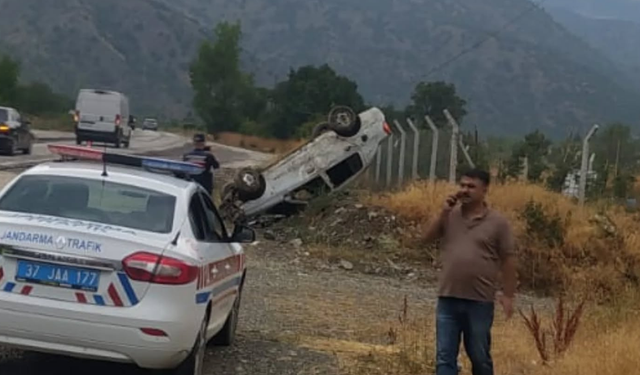 Kastamonu'da yine kaza meydana geldi!