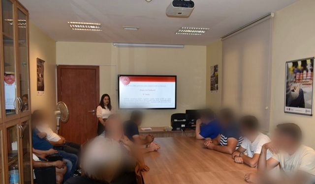 Kastamonu’da yükümlülere kadına şiddet farkındalık semineri