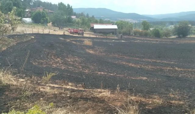 Kastamonu'nun ilçesinde yangın: Hızlı müdahale faciayı önledi