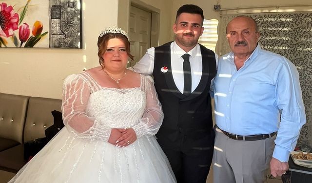 Taşköprü’de unutulmaz bir düğün: Çifte 7 metrelik takı zinciri (görüntülü haber)