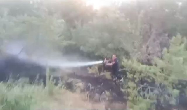 Kastamonu’da ormanlık alanda korkutan yangın!