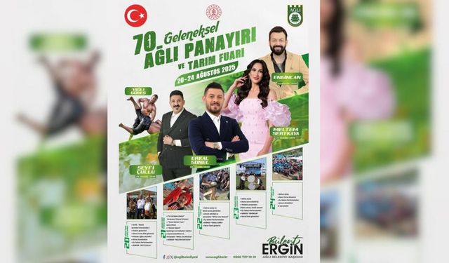 Ağlı’da geleneksel panayır heyecanı: Konserler, yağlı güreş ve tarım fuarı bir arada