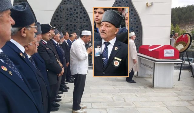 Kastamonu’da Kahraman Gazi Ahmet Çullu Son Yolculuğuna Uğurlandı