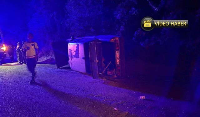 Kastamonu'da feci kaza: Otomobil takla attı, sürücü kaçtı!