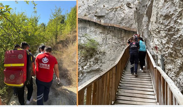 Kastamonu UMKE’den hayat kurtaran müdahale