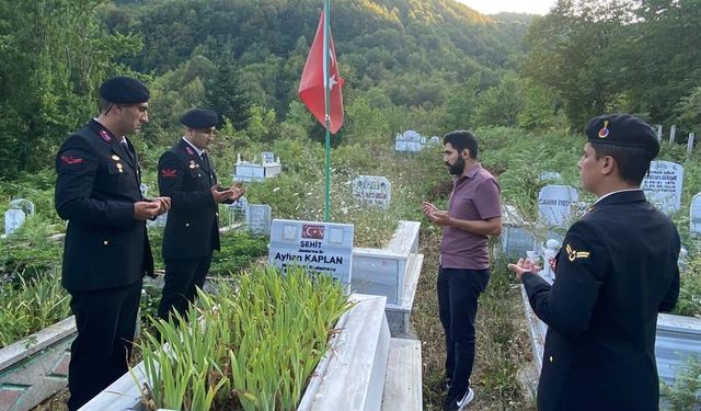 Kuzey Irak'ta şehit olmuştu: Kastamonu'da şehadetinin yıl dönümünde anıldı