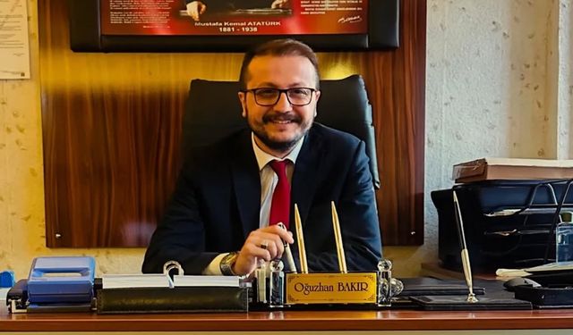 Kastamonu'da ilçeye genç müdür: Oğuzhan Bakır göreve başladı