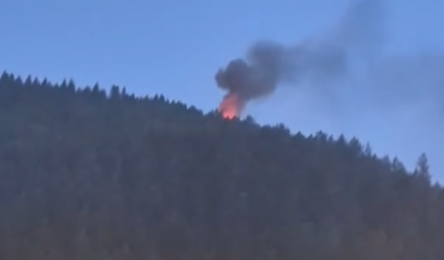 Son dakika: Kastamonu'nun ilçesinde ikinci orman yangını çıktı!