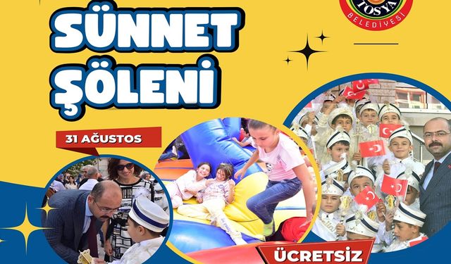 Kastamonu’nun Tosya ilçesinde şölen var