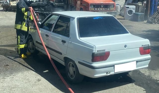 Kastamonu'da Küçük Sanayi Sitesinde korku dolu anlar!