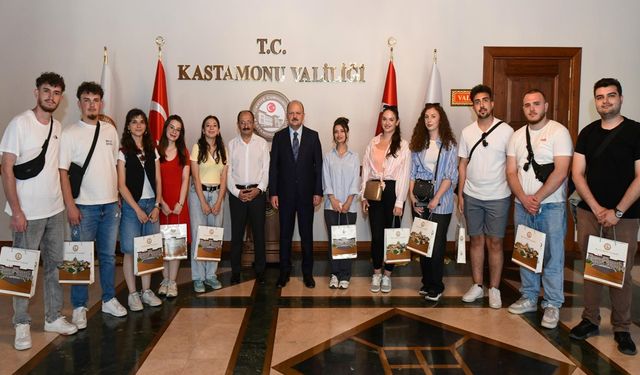Kastamonu'ya Macaristan, İtalya, Gürcistan, Ukrayna, Romanya, İspanya ve Finlandiya'dan misafir