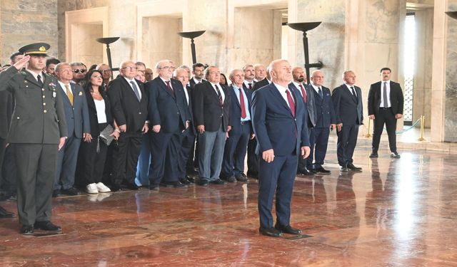 Zafer Partisi Kastamonu, 4. Kuruluş Yıldönümünü Anıtkabir’de Kutladı