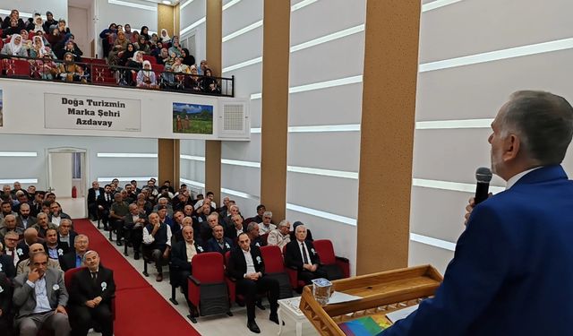 Kastamonu Müftüsü Derin'den Azdavay’da Mevlid-i Nebi Konferansı