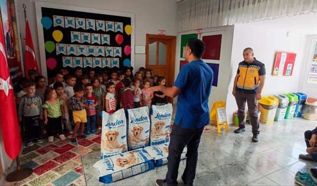 Kastamonu’da minik yüreklerden büyük duyarlılık örneği