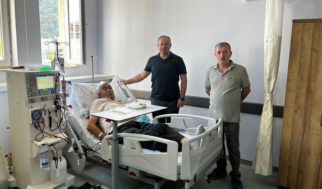 Şenpazar’da Diyaliz Ünitesi Hasta Kabulüne Başladı