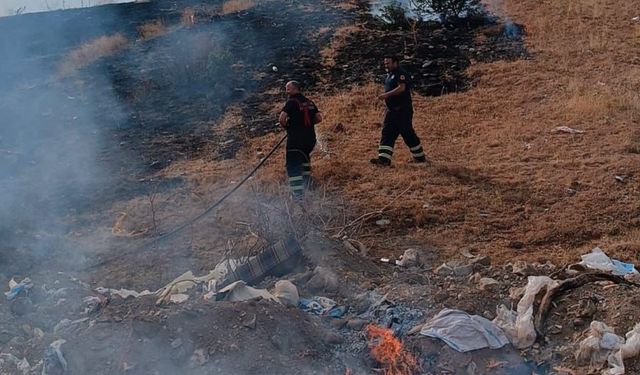 Son Dakika: Taşköprü’de Çöplük Alanda Yangın Çıktı