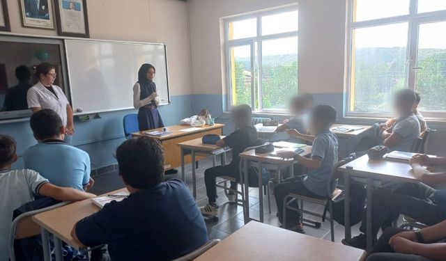Taşköprü’de Öğrencilere Sağlıklı Yaşam Eğitimi Verildi