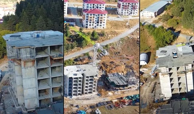 TOKİ’nin Kastamonu’daki 3. Etap Konutları Yükseliyor