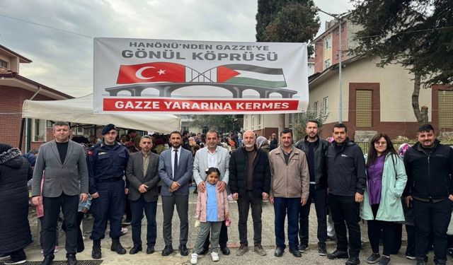 Hanönü Halkı Gazze’ye Yardım İçin El Ele Verdi
