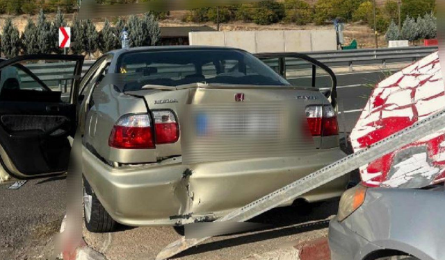 Kastamonu'da zincirleme kaza: 1 kişi yaralandı