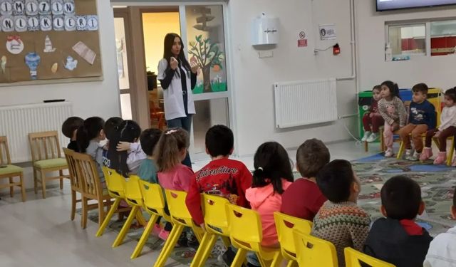 Kastamonu'nun ilçesinde miniklere eğitim verildi, artık daha bilinçliler!