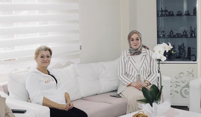 Kastamonu'nun ilçesinde muhtar ameliyat olmuştu: Kaymakam'ın eşi ziyaret etti