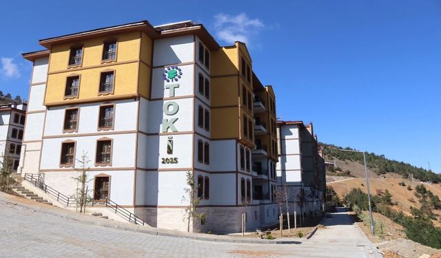 Kastamonu’da TOKİ konutları sahiplerini bekliyor