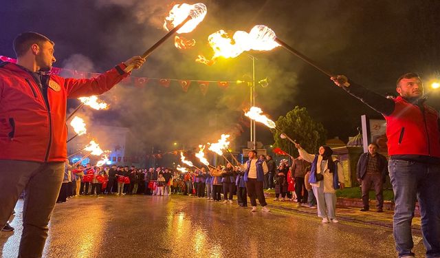 Kastamonu’da Cumhuriyet ateşi